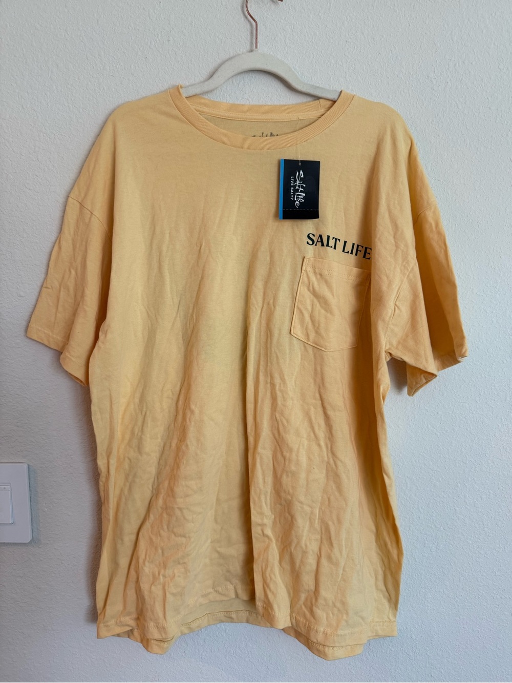 NWT Salt Life Marlin Fishing Graphic Pocket T shirt Size XL